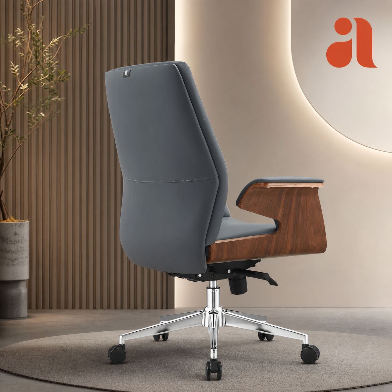 Titan Grey Executive Chair